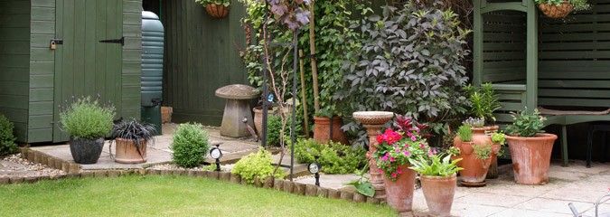 Garden birdbaths